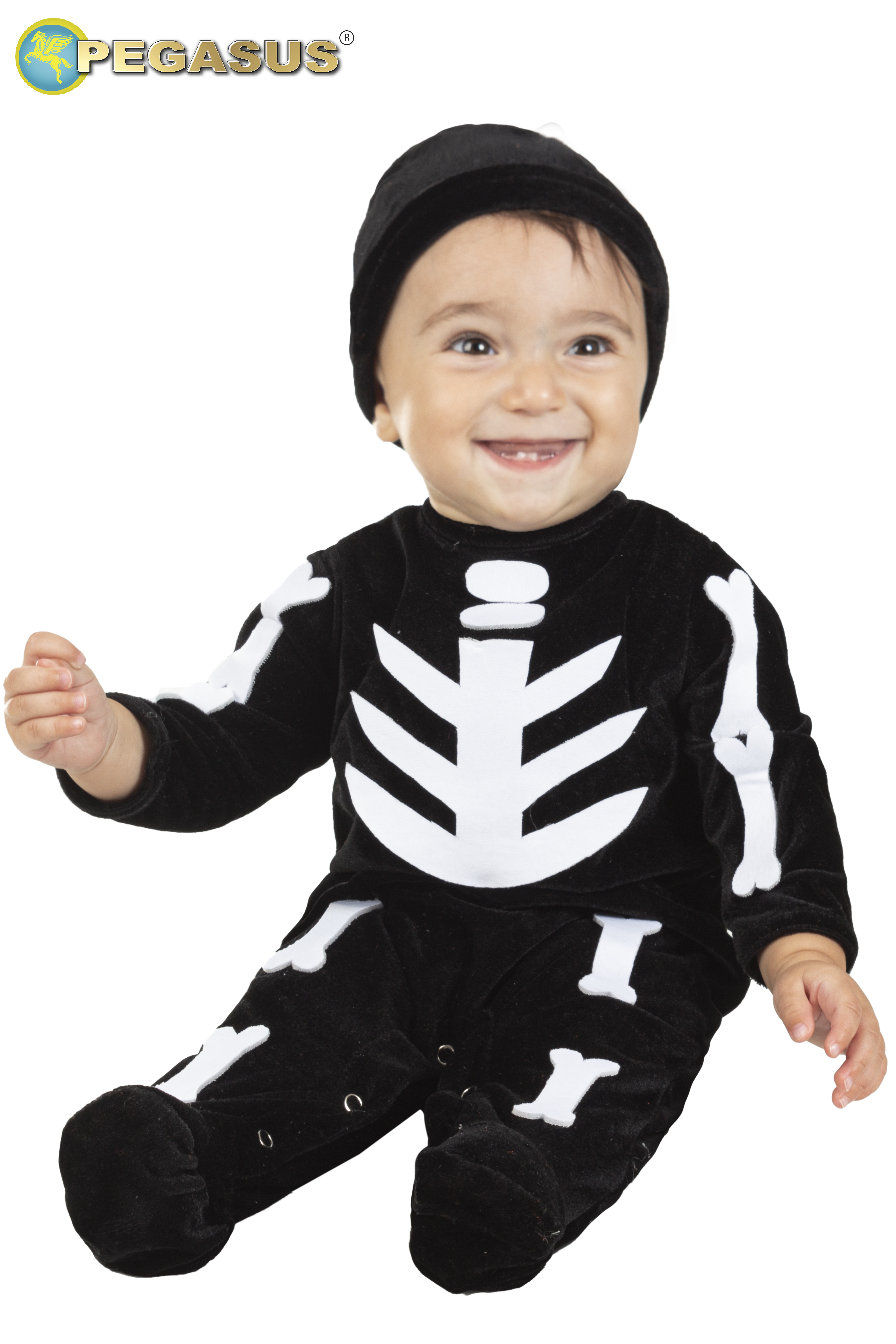 PICCOLO SCHELETRO NEONATO DI HALLOWEEN